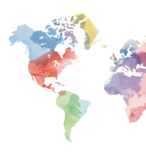 a map of the world